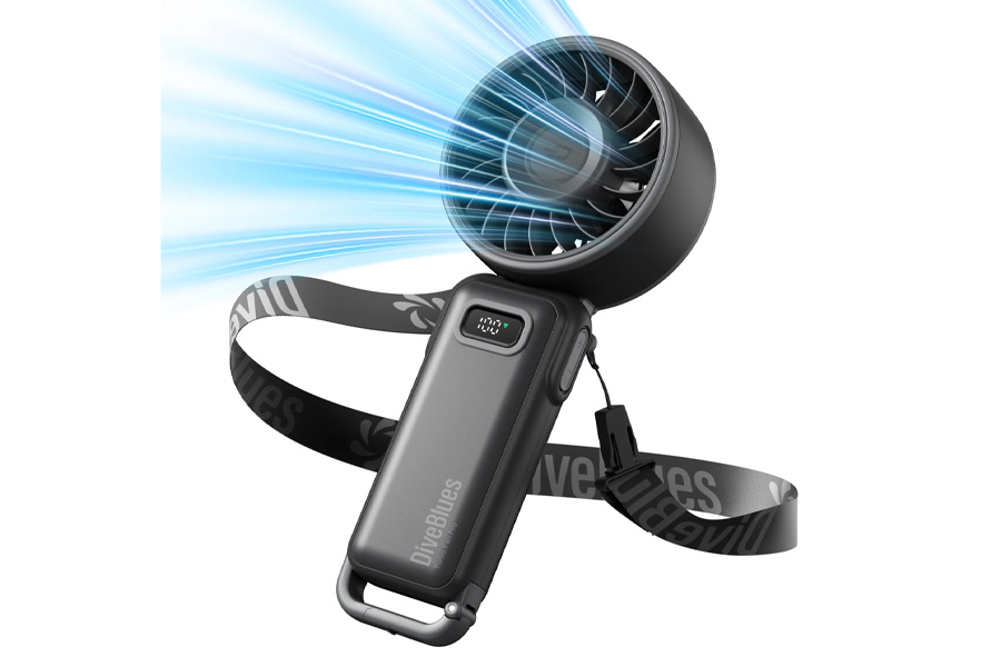 Diveblues Fanzy Handheld Fan Black